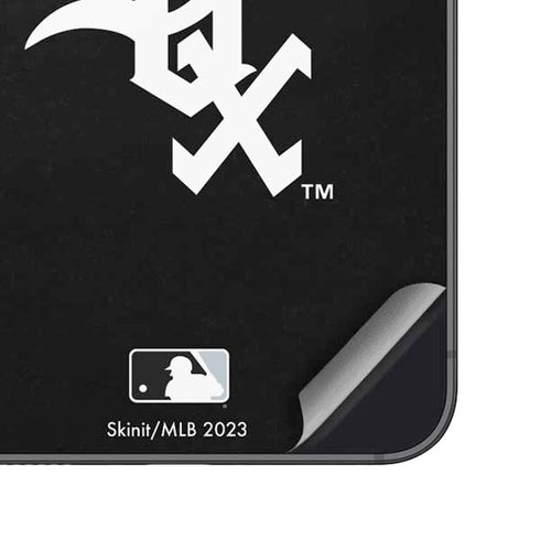 MLB Chicago White Sox - Solid Distressed Galaxy S25 Skin